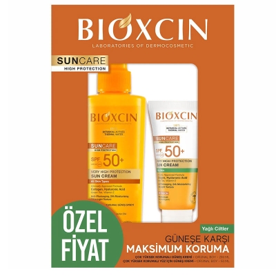 Bioxcin Güneşe Karşı Maksimum Koruma Seti Yağlı Ciltler