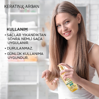 Bioxcin Keratin ve Argan Onarıcı Saç Bakım Yağı 150 ml