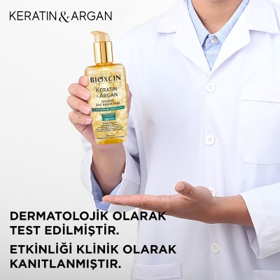 Bioxcin Keratin ve Argan Onarıcı Saç Bakım Yağı 150 ml