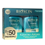 Bioxcin Keratin ve Argan Onarıcı Şampuan 2x300 ml - Thumbnail