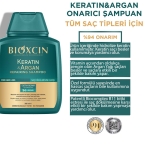 Bioxcin Keratin ve Argan Onarıcı Şampuan 2x300 ml - Thumbnail