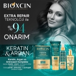 Bioxcin Keratin ve Argan Onarıcı Şampuan 2x300 ml - Thumbnail