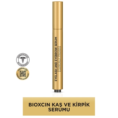 Bioxcin Kolajen ve Hyaluronik Asit İçerikli Kaş ve Kirpik Serumu 3 ml