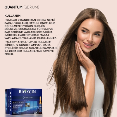 Bioxcin Quantum Saç Güçlendirici Serum 15 x 6 ml