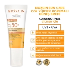 Bioxcin Sun Care Kuru Ciltler için Güneş Kremi SPF 50+ 50 ml - Thumbnail