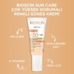 Bioxcin Sun Care Kuru Ciltler için Güneş Kremi SPF 50+ 50 ml - Renkli - Thumbnail