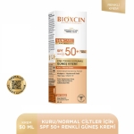 Bioxcin Sun Care Kuru Ciltler için Güneş Kremi SPF 50+ 50 ml - Renkli - Thumbnail