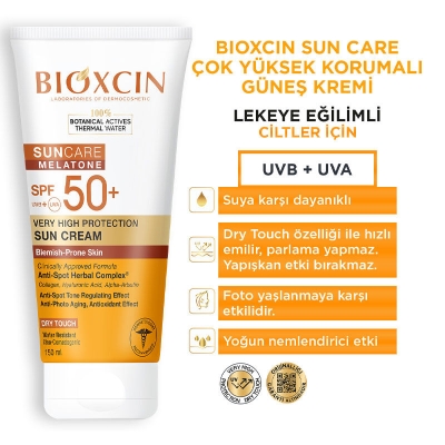 Bioxcin Sun Care Lekeli Ciltler için Güneş Kremi SPF 50+ 150 ml