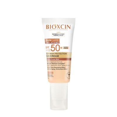 Bioxcin Sun Care Lekeli Ciltler için Güneş Kremi SPF 50+ 50 ml - Renkli