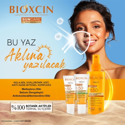 Bioxcin Sun Care Tüm Ciltler için Güneş Spreyi SPF 50+ 200 ml