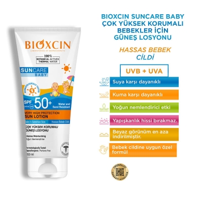 Bioxcin Suncare Baby Spf50+ Mineral Güneş Kremi 100 ml