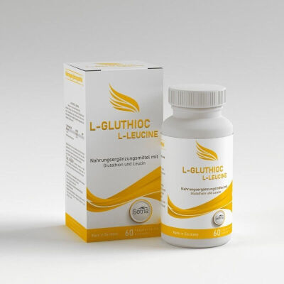 BST Supplement L-Gluthioc L-Leucine 60 Kapsül - 1