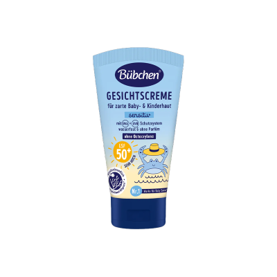 Bübchen Bebek ve Çocuk Hassas Güneş Koruyucu Yüz Kremi SPF50 50 ml