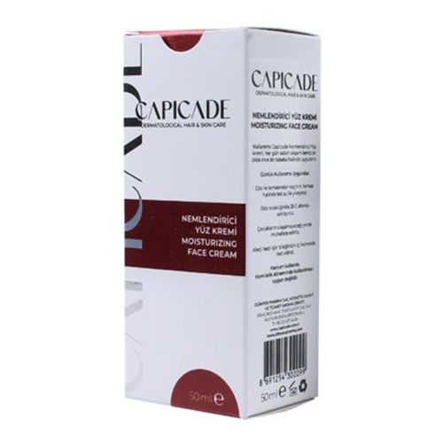 Capicade Nemlendirici Yüz Kremi 50 ml - 1