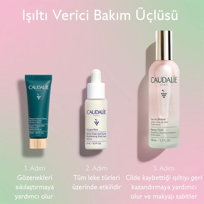 Caudalie Beauty Elixir Işıltı Verici Bakım Üçlüsü