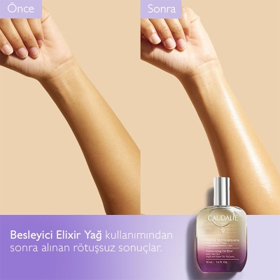 Caudalie Nemlendirme Besleyici Elixir Yağ İncir Seti