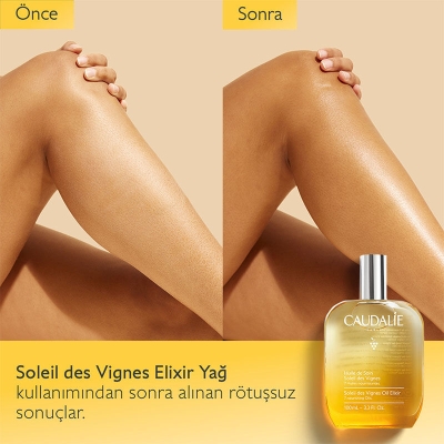 Caudalie Soleil des Vignes Elixir Yağ Seti