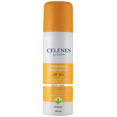 Celenes By Sweden Güneş Koruyucu Losyon Sprey Spf+50 150 ml