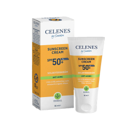 Celenes By Sweden Herbal Yaşlanma Karşıtı SPF50+ Güneş Kremi 50 ml - 1