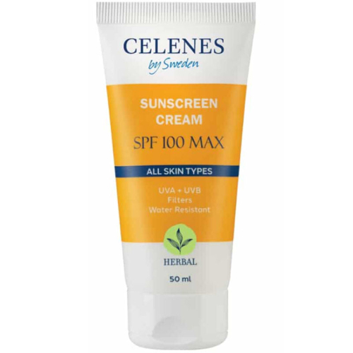 Celenes By Sweden Spf 100 Max Güneş Koruyucu Krem 50 ml - 1