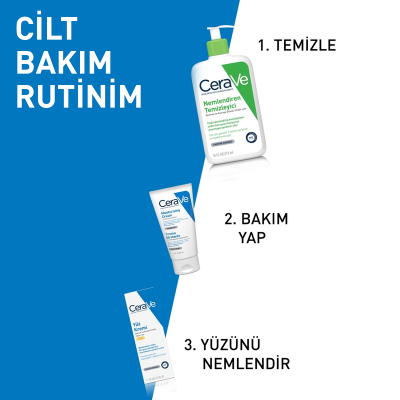 Cerave Nemlendirici Yüz Ve Vücut Kremi - Kuru Ciltler İçin Seramid Ve Hyalüronik Asit İçerikli 177 ml