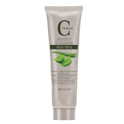 Claderm Aloe Vera İçerikli Kil Maskesi 50 ml