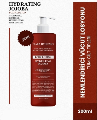 Clara Hygienics Hydrating Jojoba Nemlendirici Günlük Vücut Losyonu 200 ml