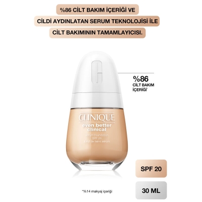 Clinique Even Better Clinical Serum Fondöten SPF 20 CN 52 Neutral 30 ml