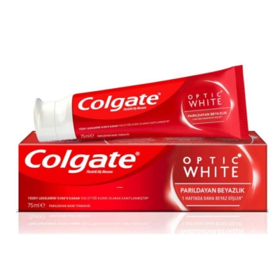 Colgate Optic White Parıldayan Beyazlık Diş Macunu 75 ml