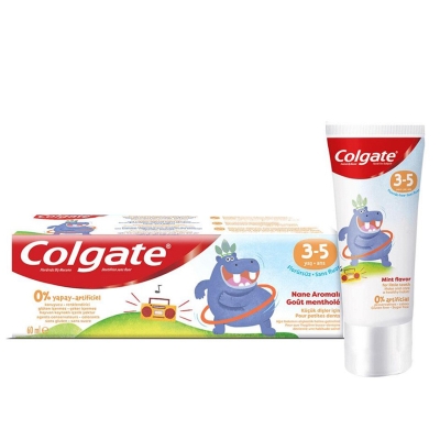 Colgate Portakal Aromalı Florürsüz 3-5 Yaş Çocuk Diş Macunu 60 ml