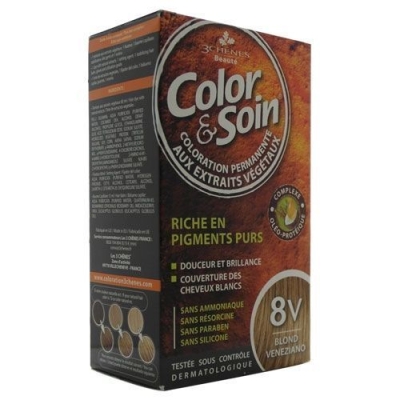 Color and Soin Saç Boyası 8V Veneziano Sarısı