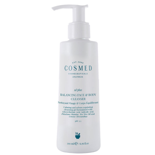 Cosmed Balancing Face - Body Cleanser 200 ml - Avantajlı Ürün - 1