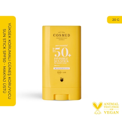 Cosmed Sun Essential Güneş Koruyucu Sun Stick SPF50+ 20 gr