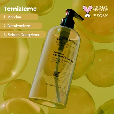 Cosmogenesis Labs Botanical Nemlendirici Temizleme Yağı 400 ml