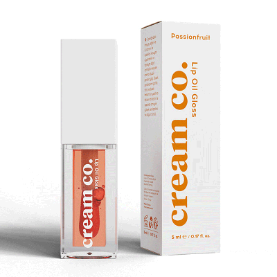 Cream Co. Lip Oil Gloss 5 ml - Passionfruit