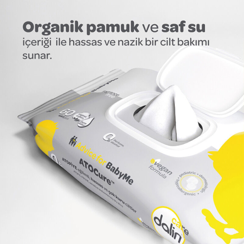 Dalin Care Atocure Islak Havlu 60 Adet - 3