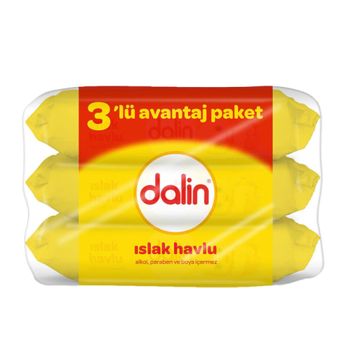 Dalin Islak Pamuk Havlu 3lü Avantaj Paketi - 1