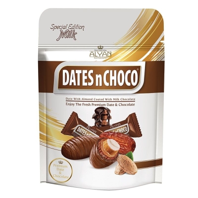 Dates N Choco Sütlü Çikolata Kaplı Hurma 90 gr