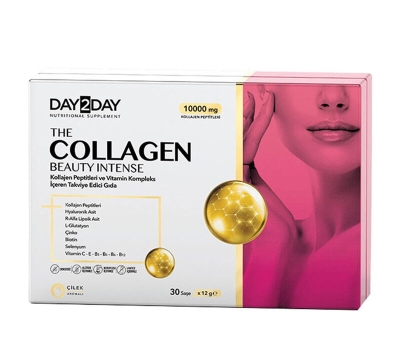 Day2Day The Collagen Beauty Intense 30 Saşe x 12 gr (Çilek Aromalı)