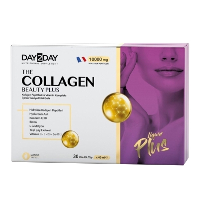 Day2Day The Collagen Beauty Plus Takviye Edici Gıda 40 ml x 30 Adet