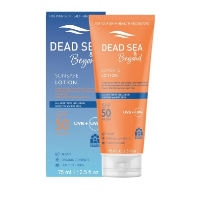 Dead Sea Beyond Sunsafe Lotion SPF50+ 75 ml