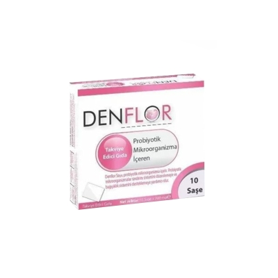 Denflor Probiyotik İçeren Takviye Edici Gıda 10 Saşe