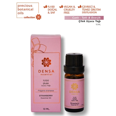 Densa Essential Çilek Uçucu Yağı 10 ml