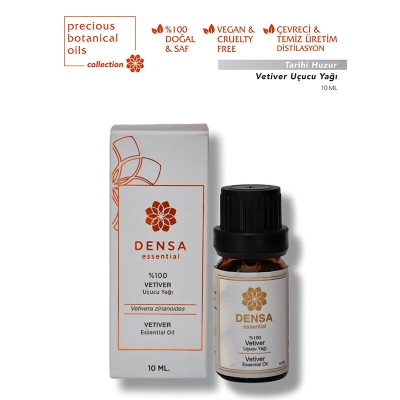 Densa Essential Vetiver Uçucu Yağı 10 ml