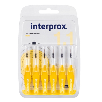 Dentaid INTERPROX 4G Mini Blister 6'lı - Sarı - N31191