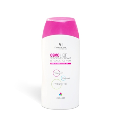 Dermo Clean Osmo Hbf Sensitive Cream El, Vücut ve Yüz Kremi 250 ml