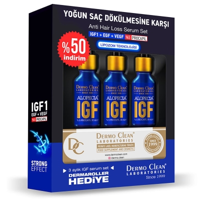 Dermo Clean Yoğun Saç Dökülmesine Karşı Set