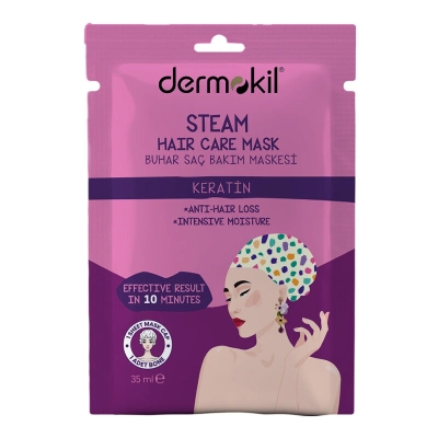 Dermokil Keratin Buhar Saç Bakım Maskesi 35 ml