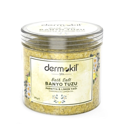 Dermokil Papatya ve Limon Yağı Banyo Tuzu 370 gr