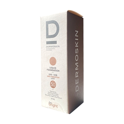 Dermoskin Be Bright SPF50+ Likit Fondöten 33ml - Light